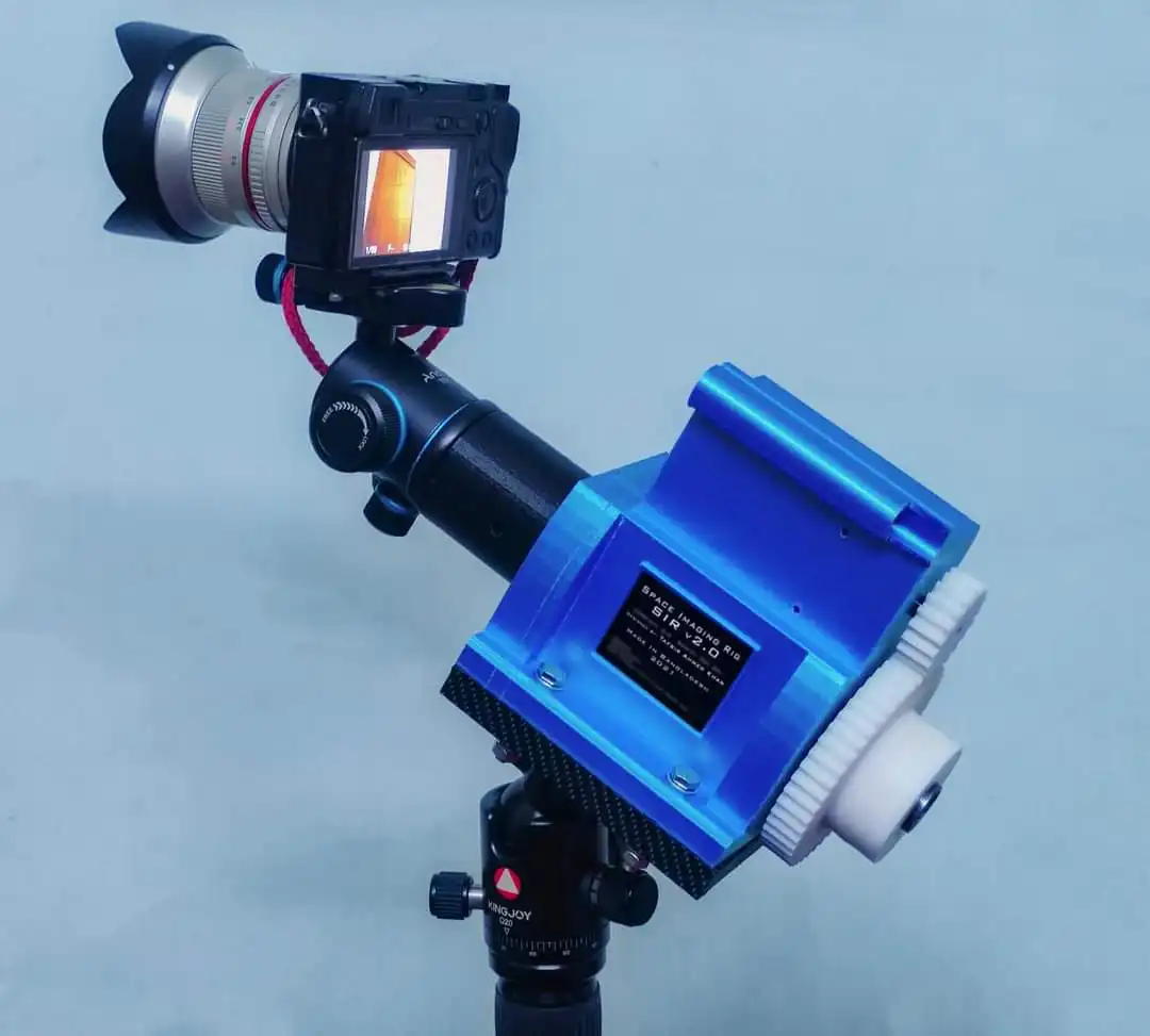 Space Imaging Rig (SIR) — self-built star tracker by Tafsir Ahmed Khan